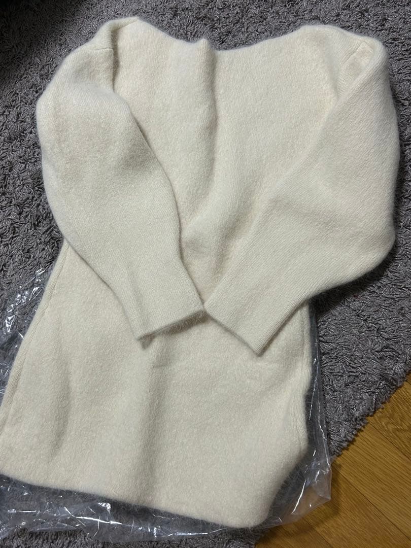 the toe Richmond Angora Sweater ミニワンピース