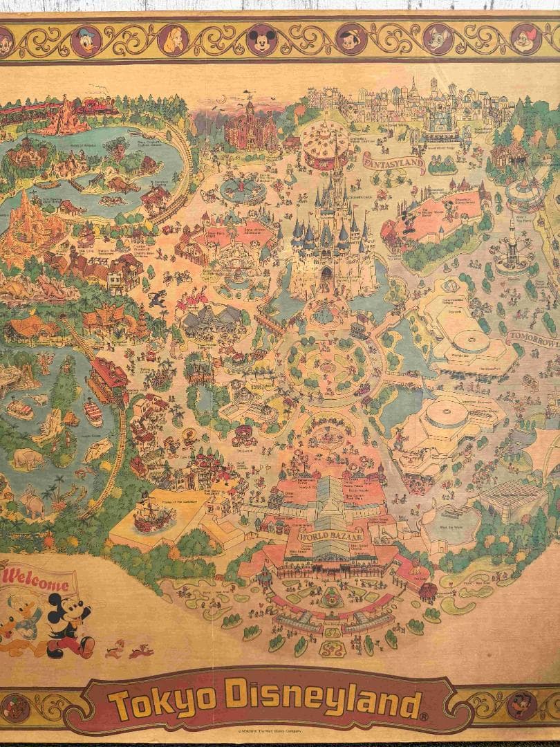 レトロ　ディズニー パネル　インテリア
