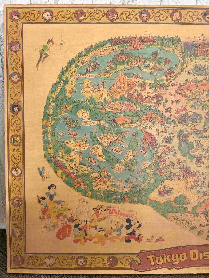 レトロ　ディズニー パネル　インテリア