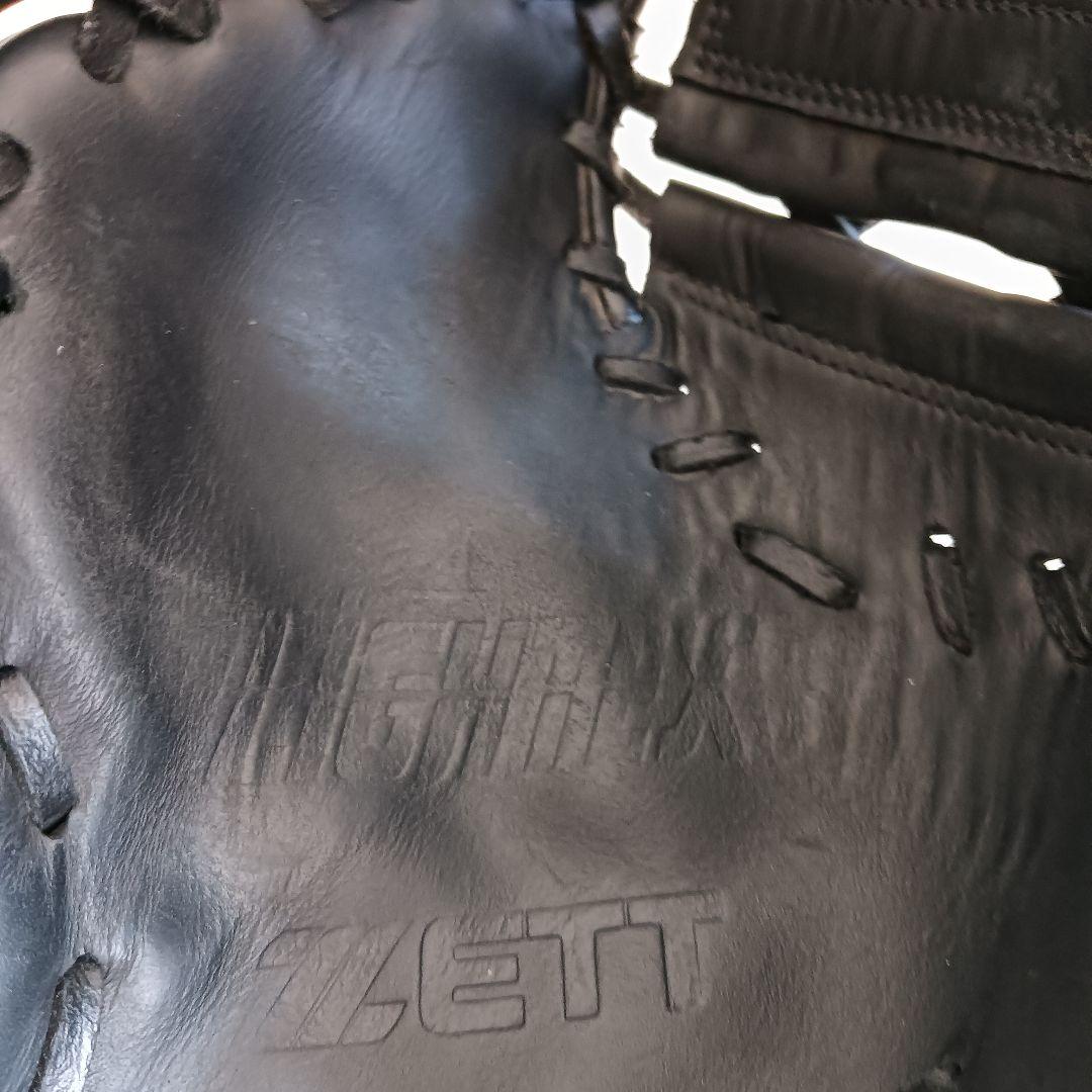 【極美品】ZETT 野球 一般 軟式 ソフトボール 兼用 ファーストミット　左