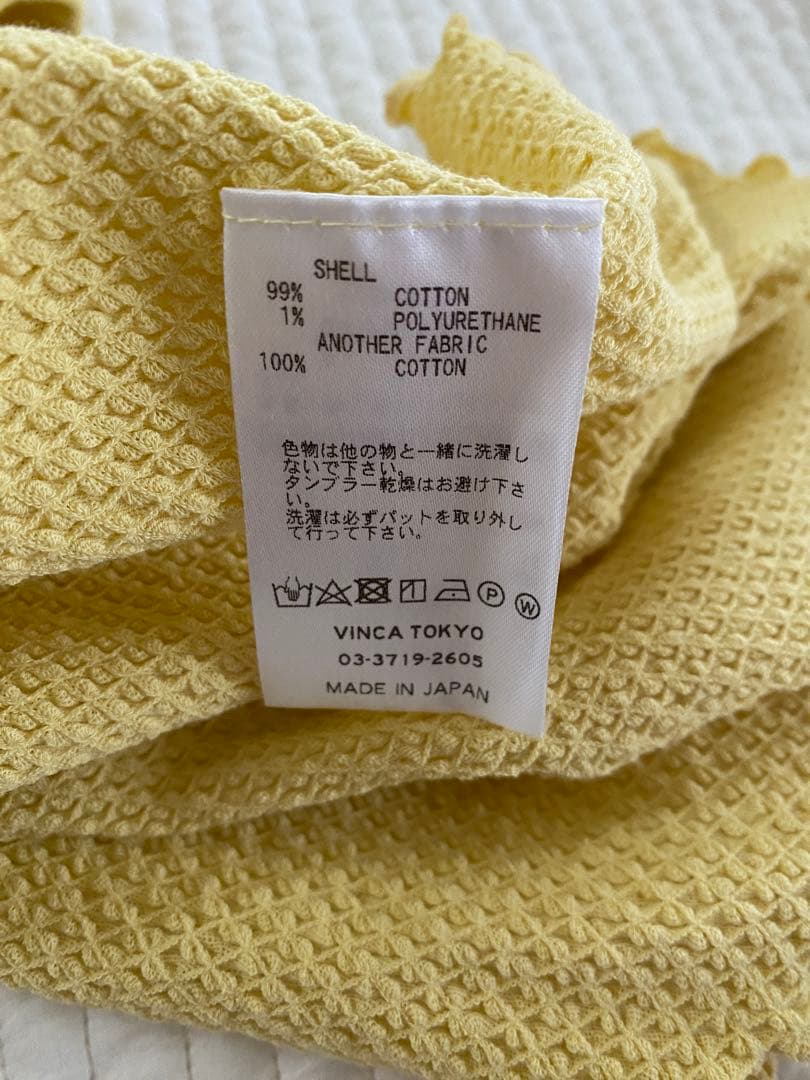 HAKUJI イエロー タンクトップ