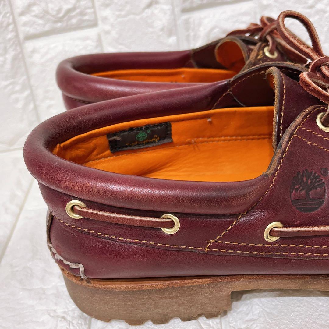 限定値引✨ティンバーランド デッキシューズ 3eye クラシック バーガンディ