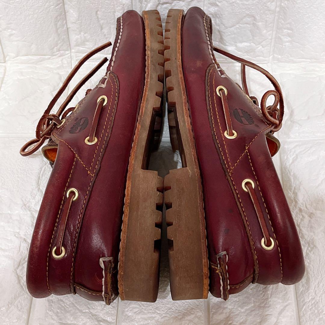 限定値引✨ティンバーランド デッキシューズ 3eye クラシック バーガンディ