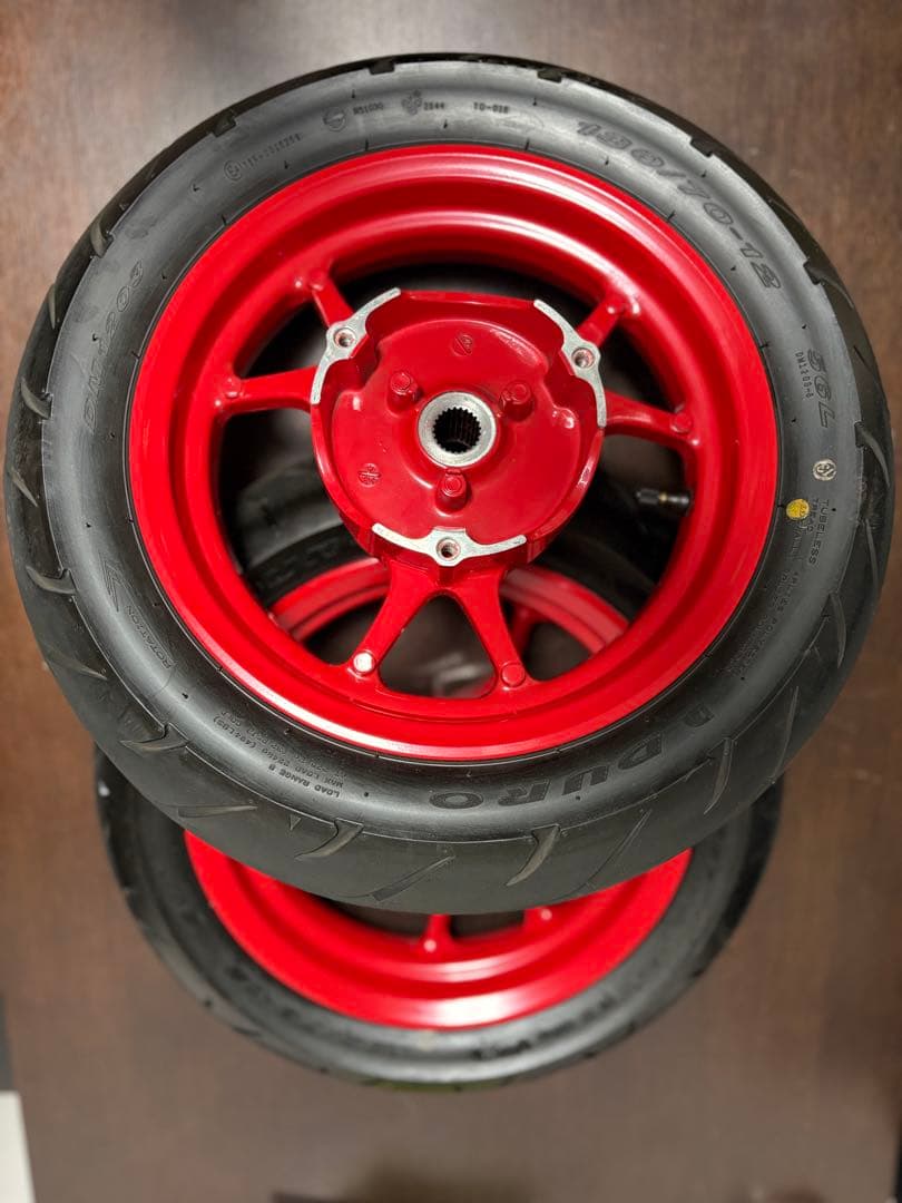 オルカAJ6型シグナスグリファス専用純正ホイール&タイヤ