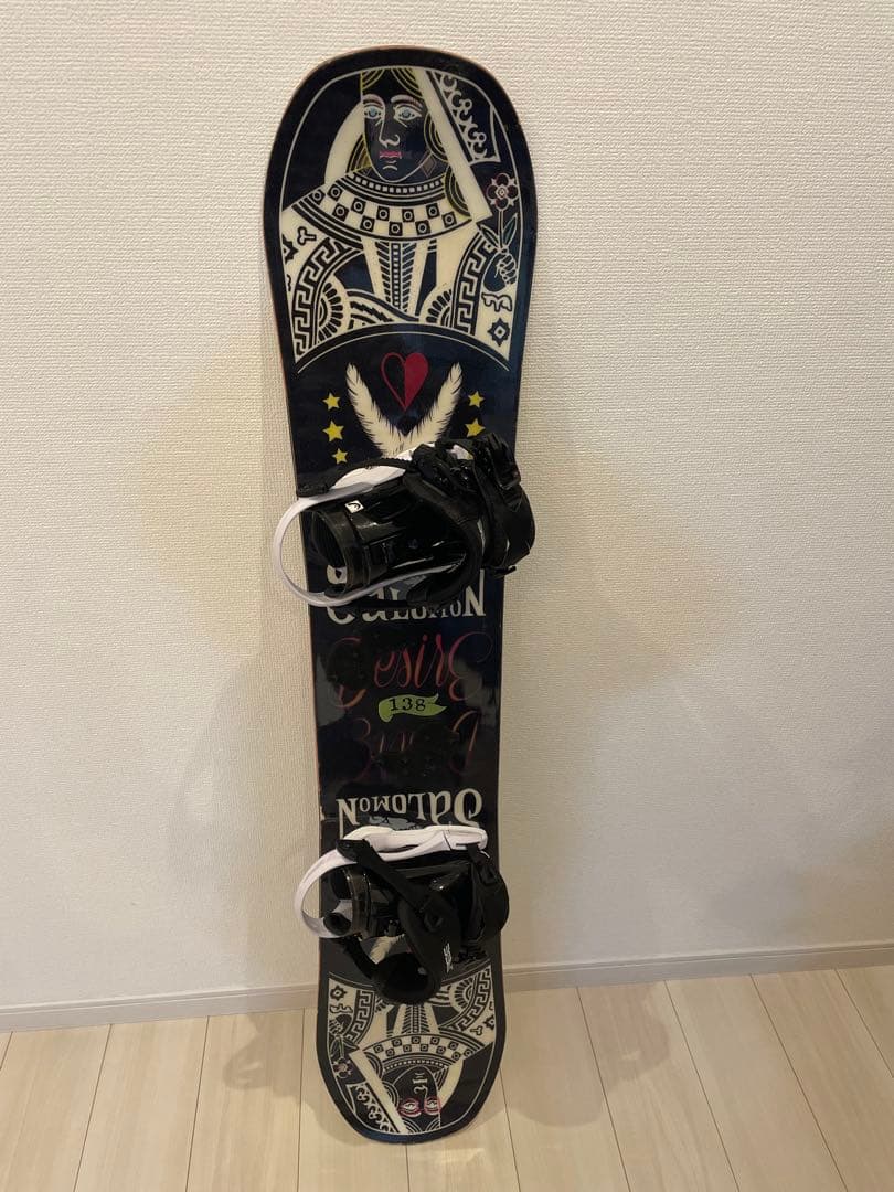 Salomon スノーボード バインディング付き