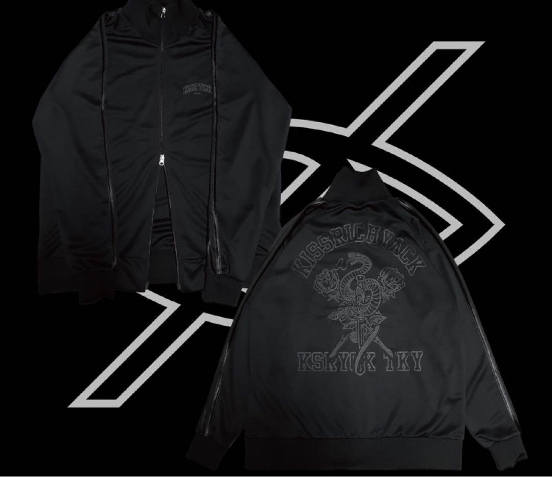 入手困難 KRYclothing JAM 2ライン ジャージ BLACK 地雷