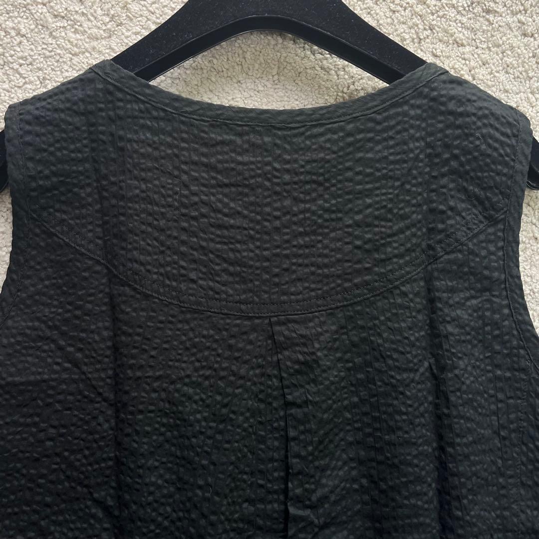 アルベロベロ オレボレブラ チュニック ワンピース ぶたさん ビーズ コットン黒