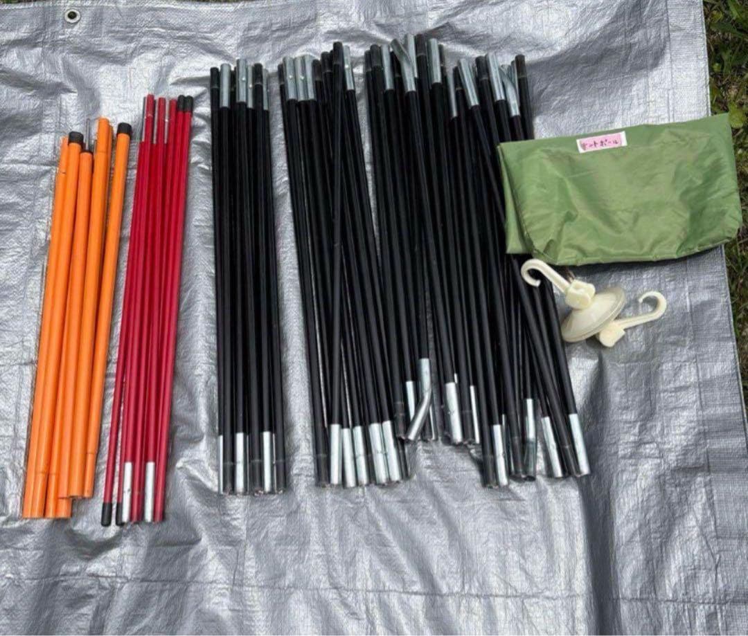 おまけソーラートップシート付きLOGOS３ルームフル装備テント