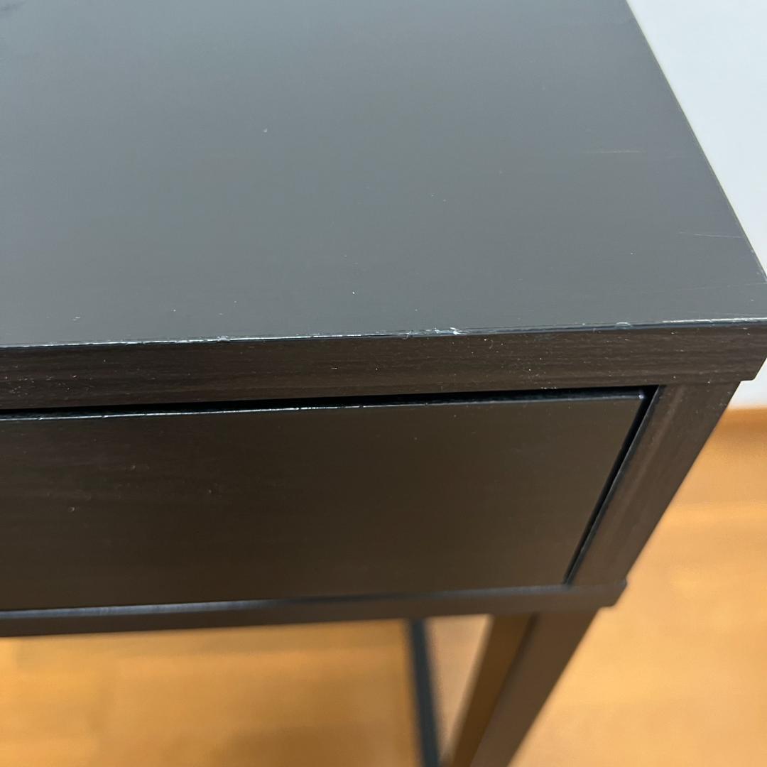 【青菜 】IKEA ALEX アレクス PCデスク 黒 パソコンデスク