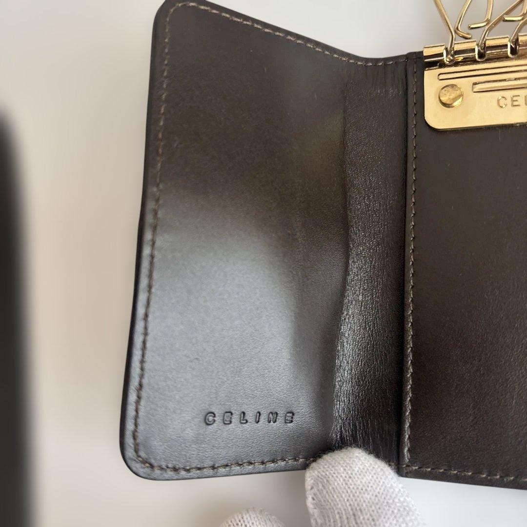 未使用　CELINEマカダム　キーケース６連