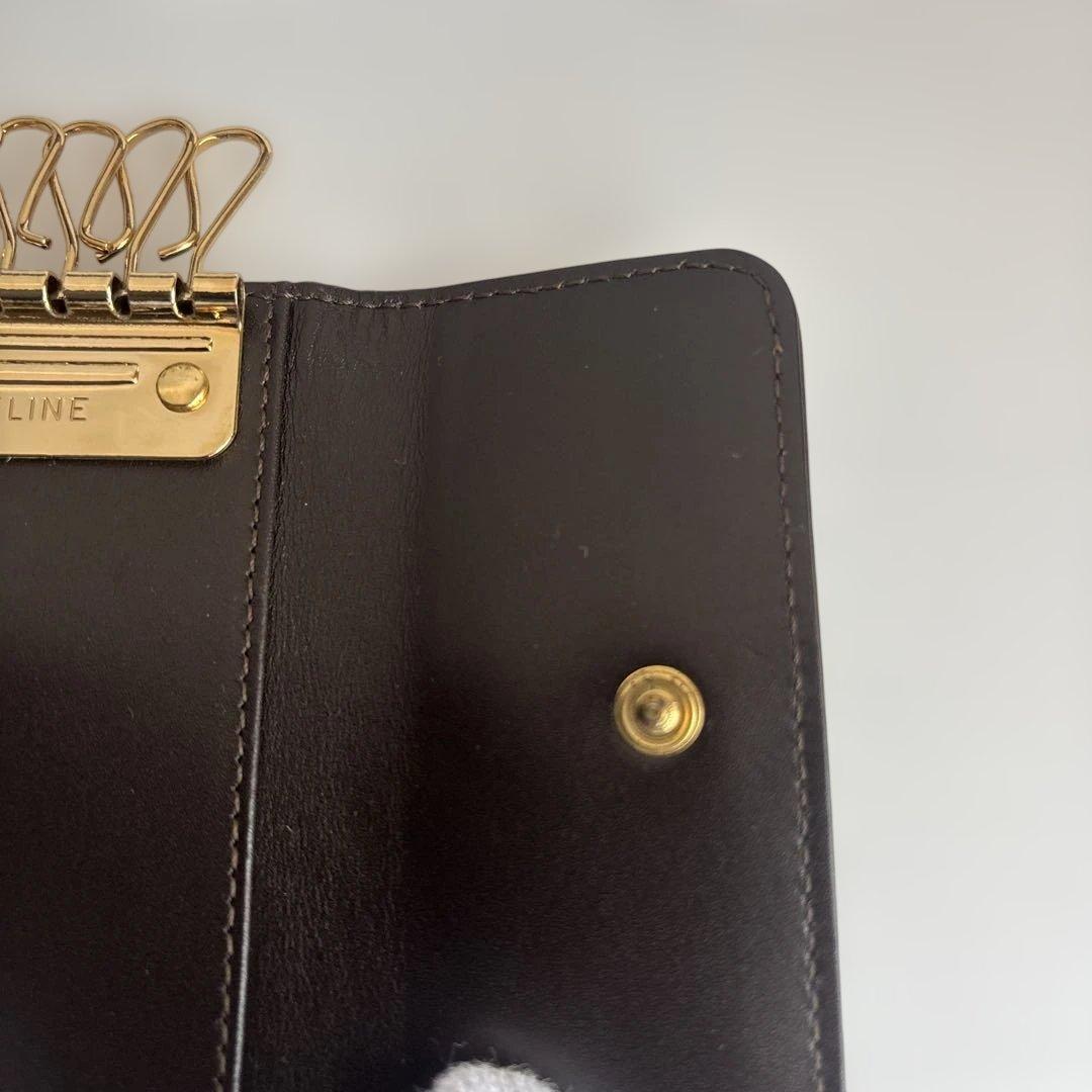 未使用　CELINEマカダム　キーケース６連