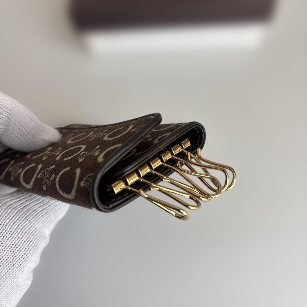 未使用　CELINEマカダム　キーケース６連