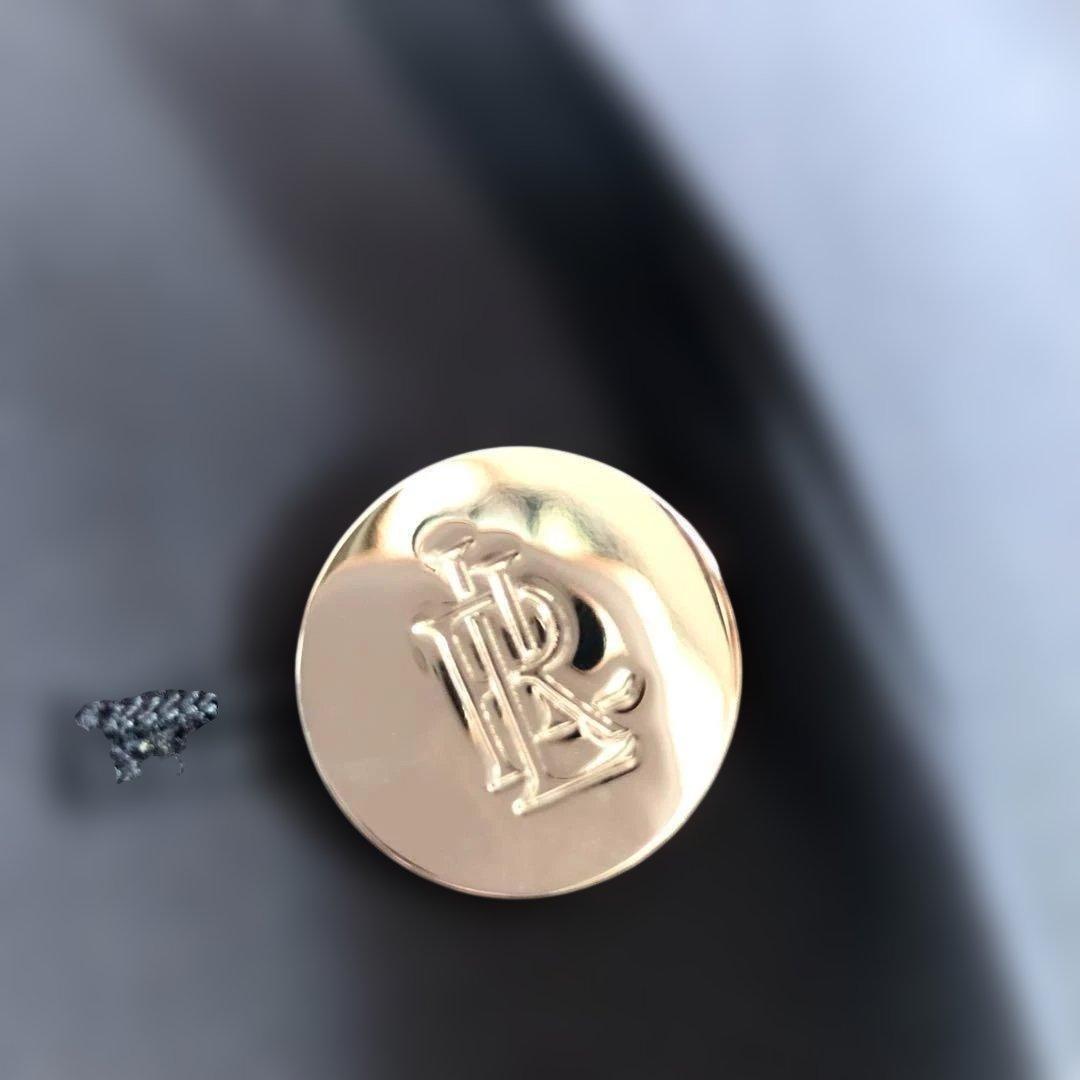 未使用 タグ付 ラルフローレン テーラードジャケット 紺ブレ メタルボタン XS