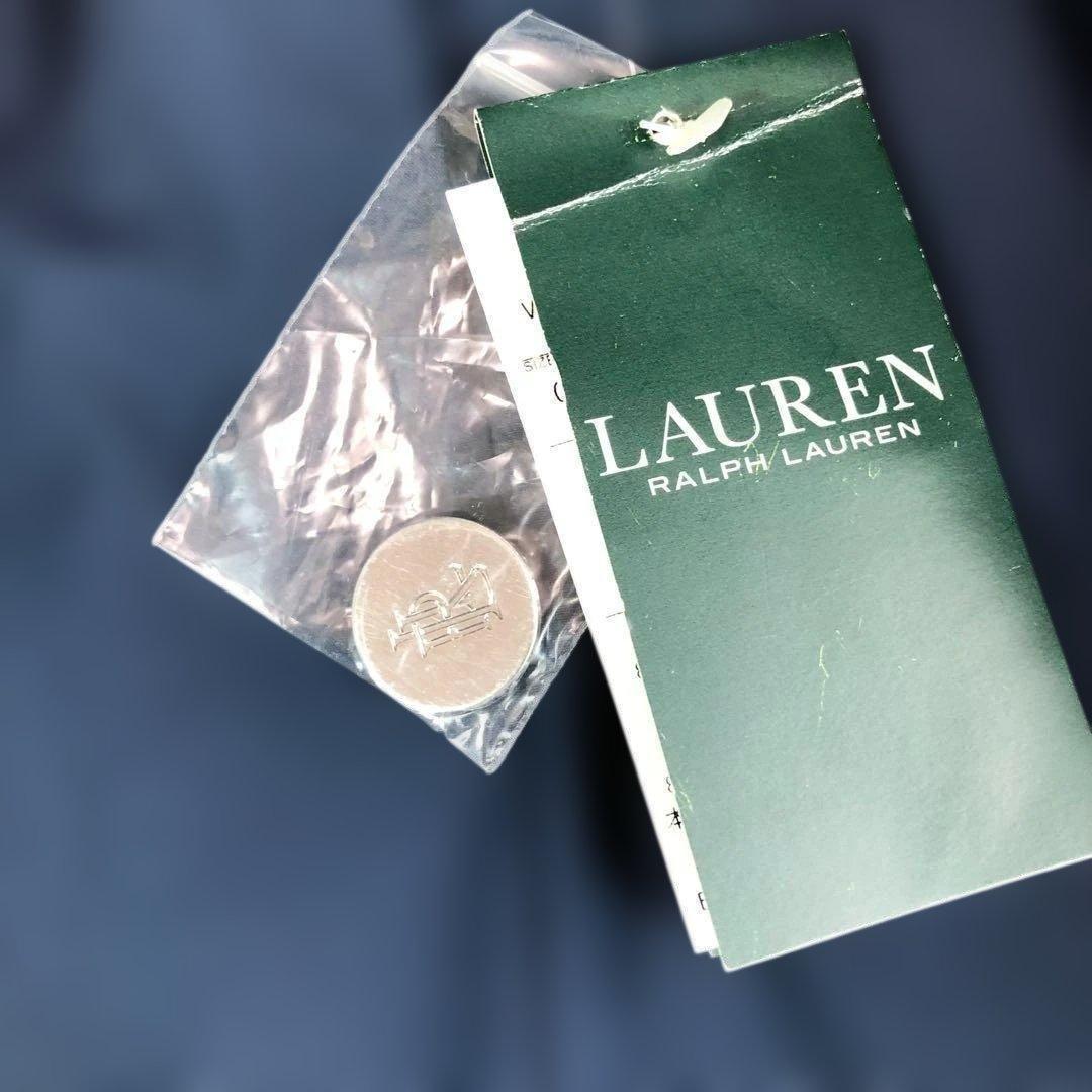 未使用 タグ付 ラルフローレン テーラードジャケット 紺ブレ メタルボタン XS