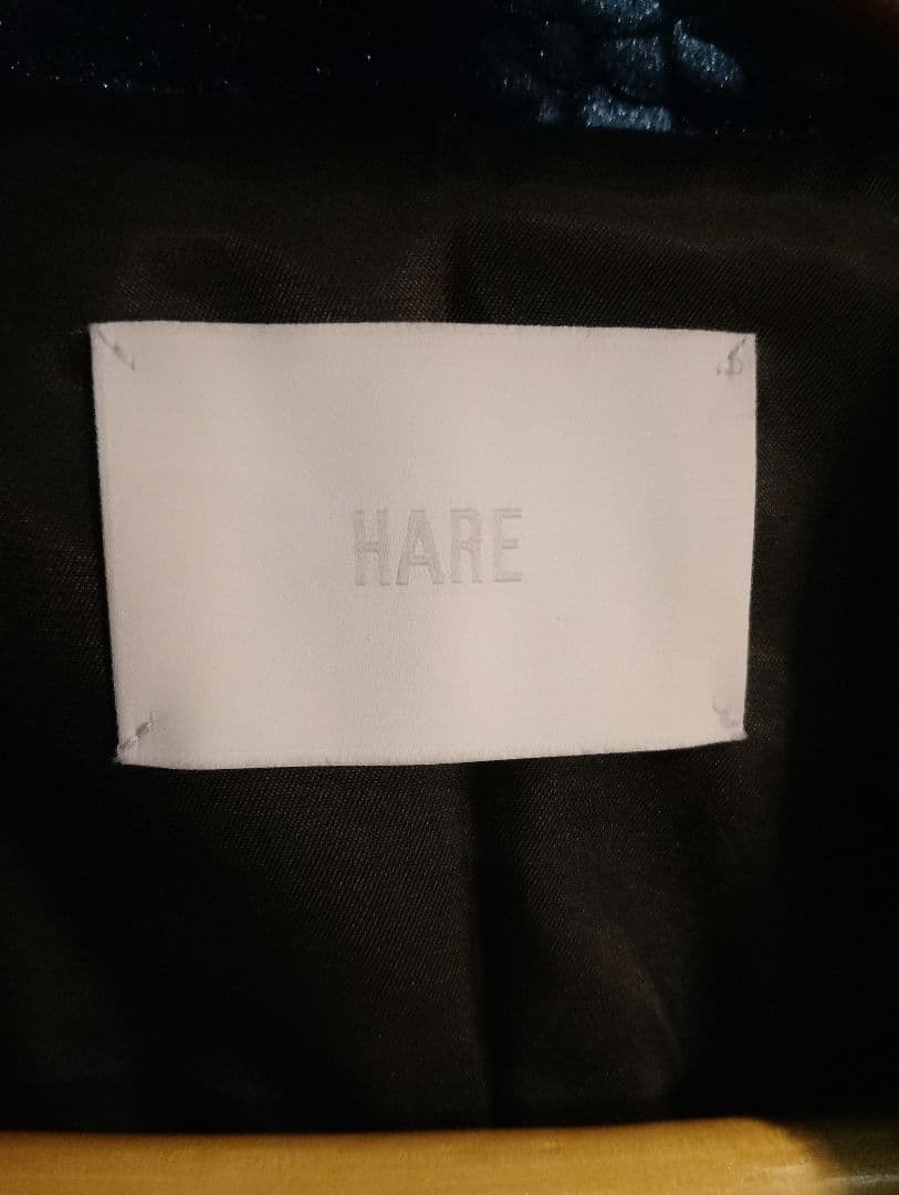 正規品HARE　大人気ヴィンテージ　ソデアキビッグジャケット　ベロア　花柄