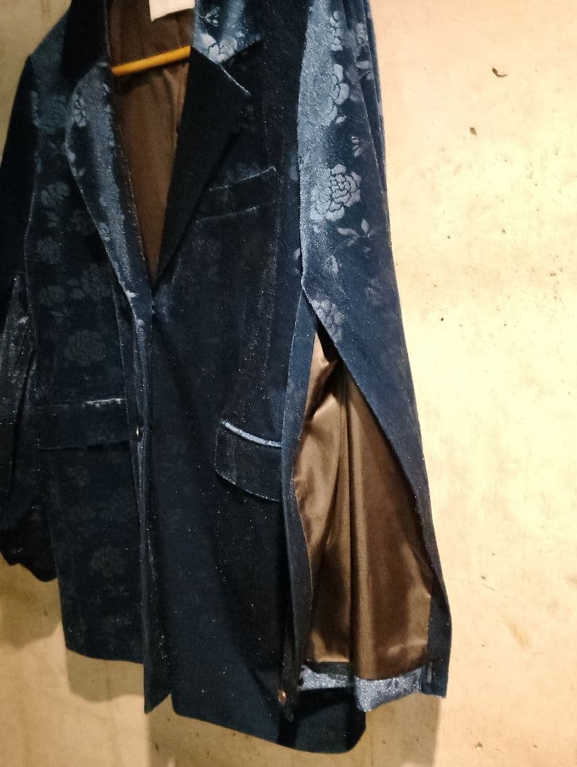 正規品HARE　大人気ヴィンテージ　ソデアキビッグジャケット　ベロア　花柄