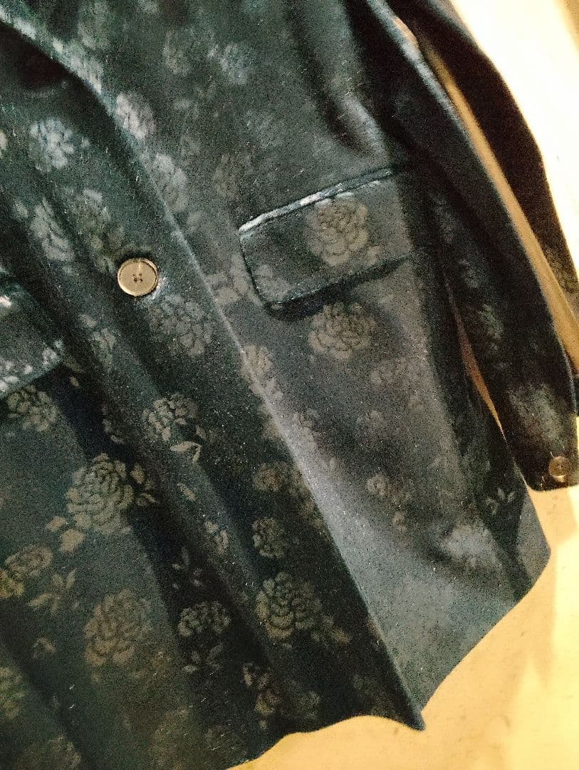 正規品HARE　大人気ヴィンテージ　ソデアキビッグジャケット　ベロア　花柄