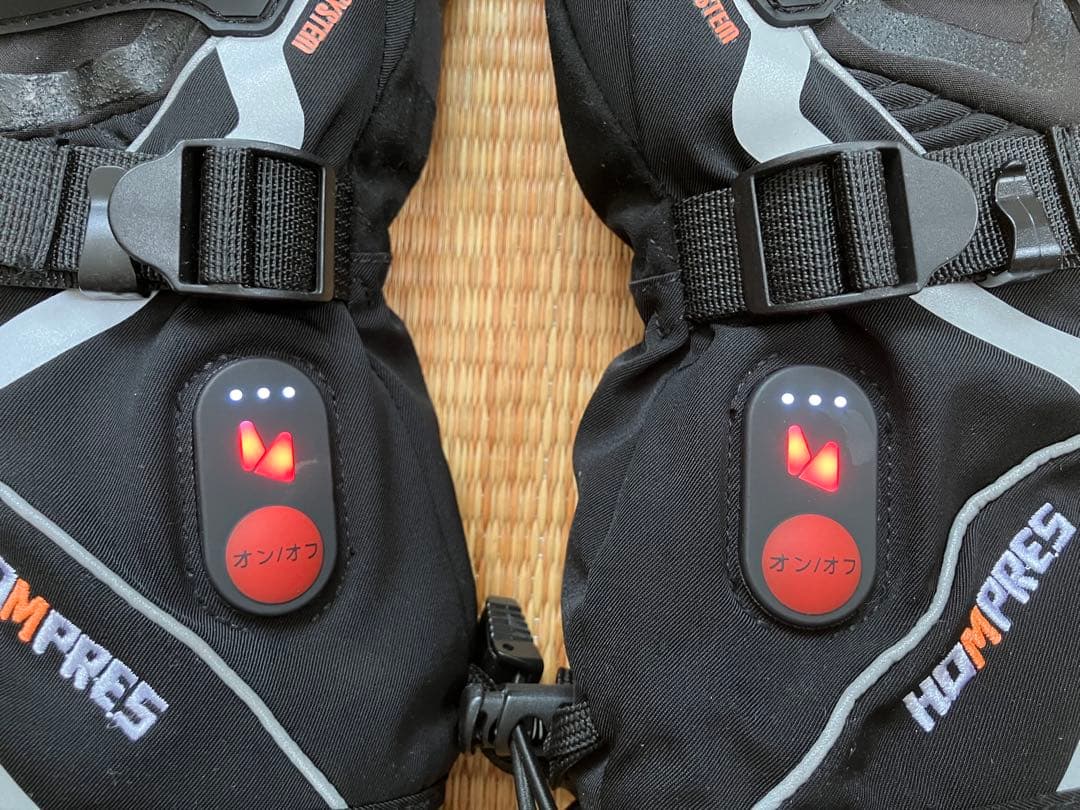 【中古品】2023モデル HOMPRES電熱グローブ Mサイズ Cタイプ