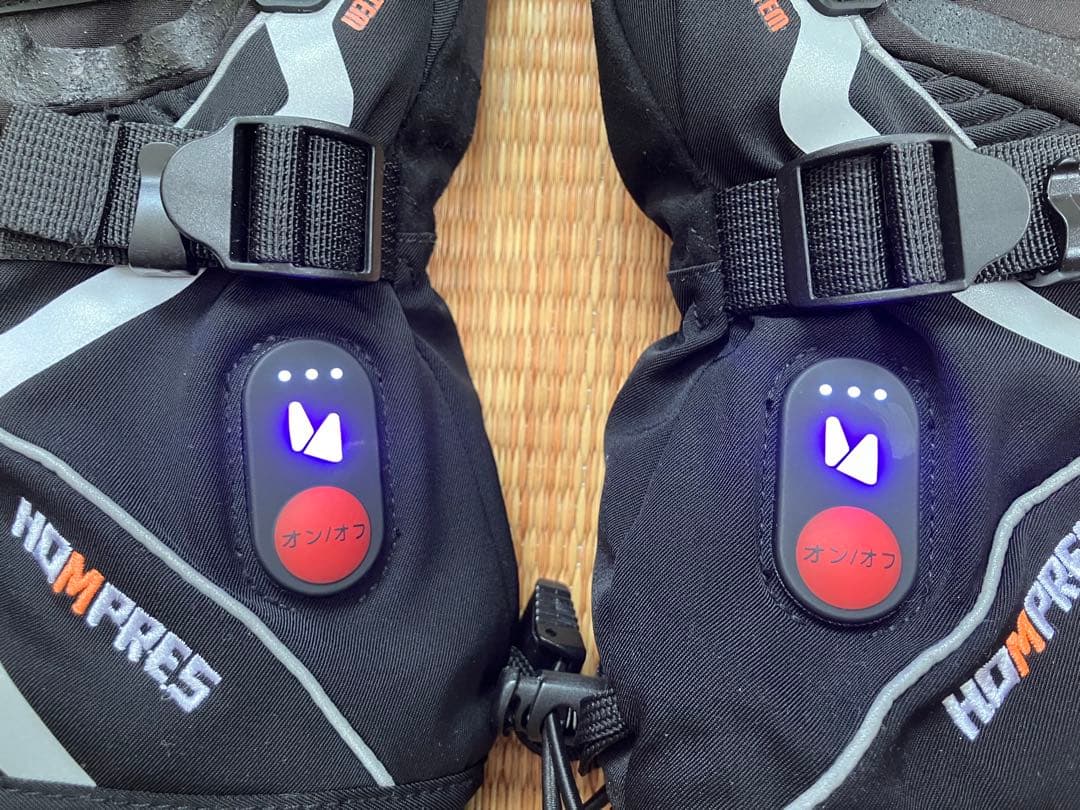 【中古品】2023モデル HOMPRES電熱グローブ Mサイズ Cタイプ