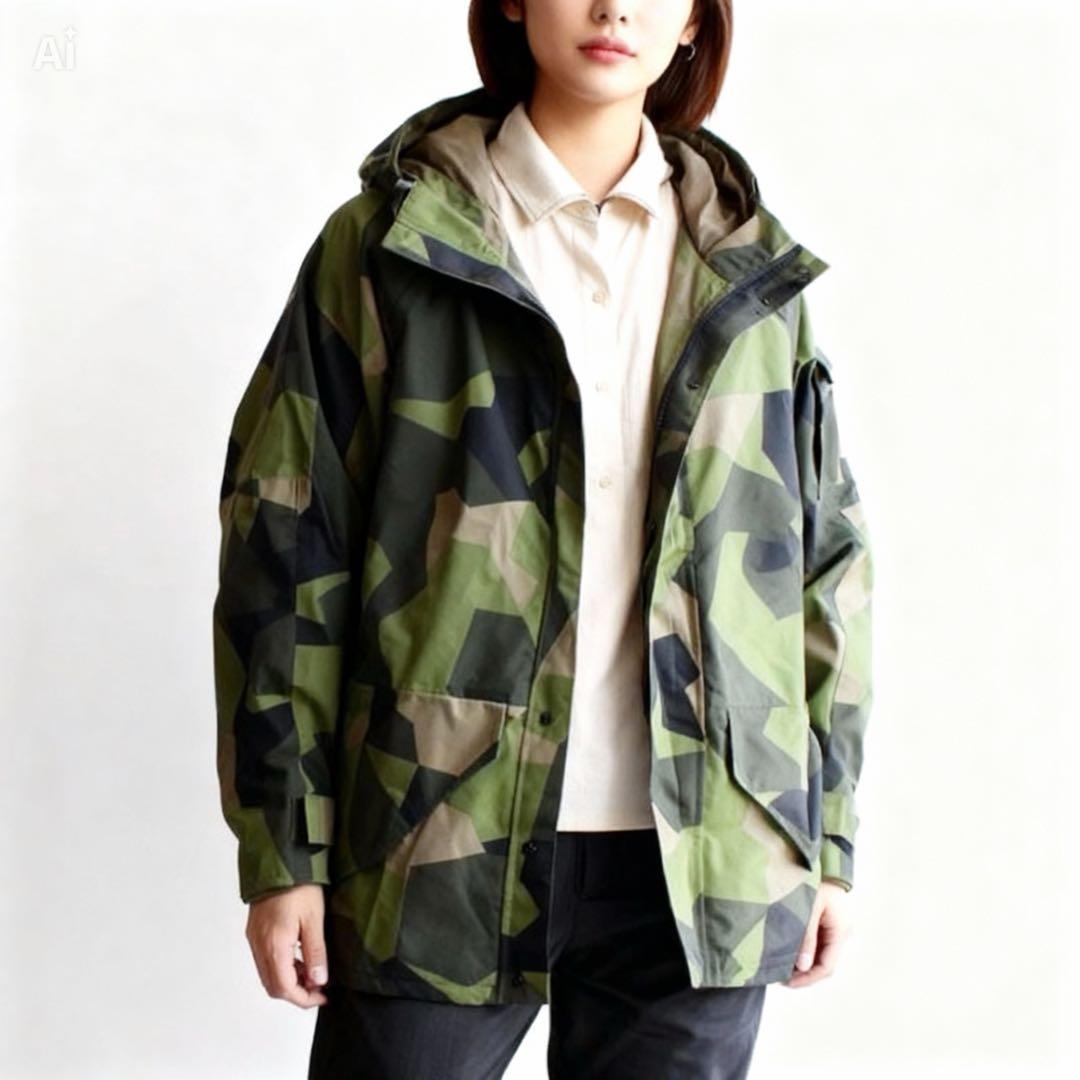 希少／最安値／新品　スウェーデン軍 M90 スカンジナビアカモ XL 即購入OK