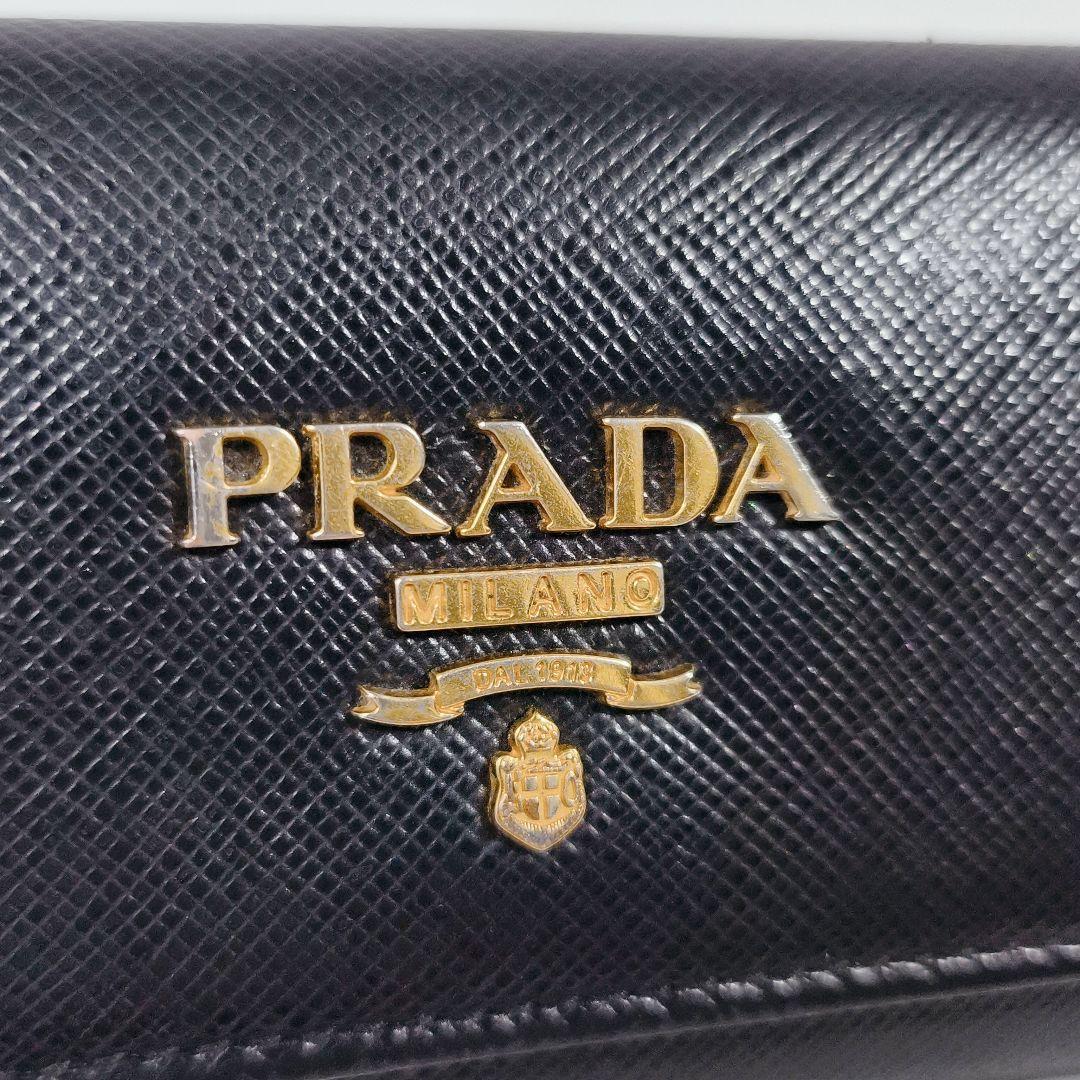 良品✨️　PRADA　プラダ　サフィアーノ マルチカラー　4連キーケース
