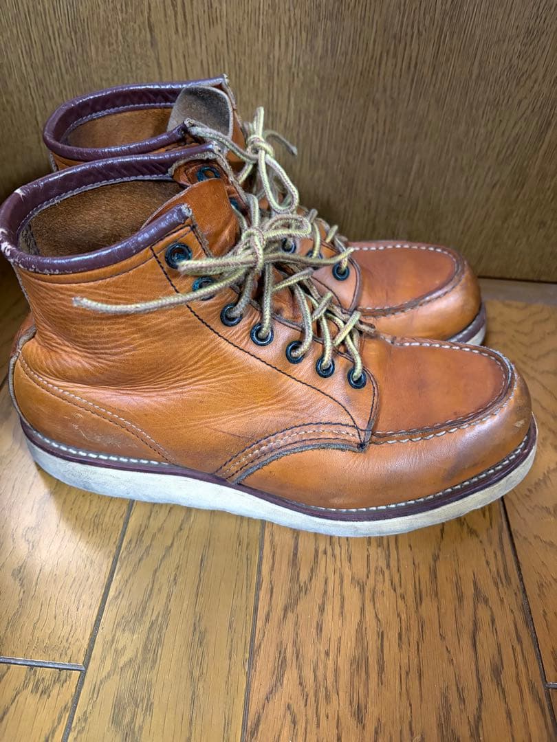 レッドウィング　アイリッシュセッター　875茶色　7e 縦羽タグ