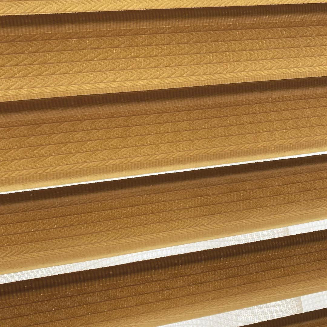 タチカワブラインド ソフトブラインド ライトブラウン、ベージュ立川×2台セット