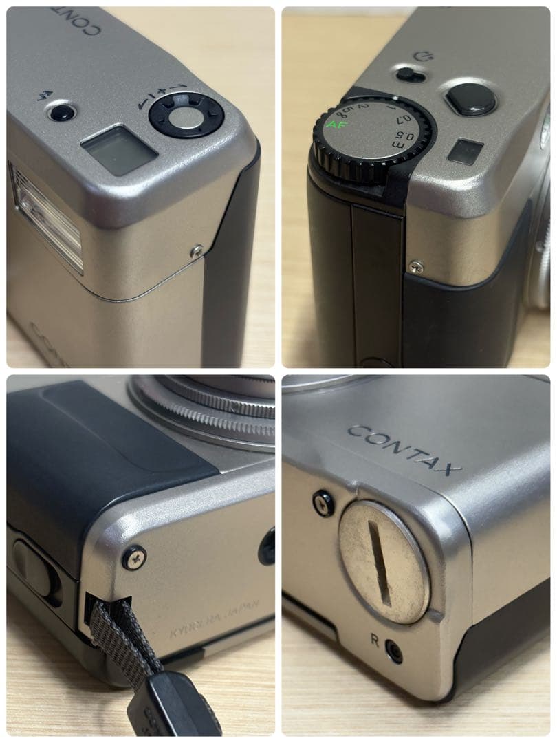 CONTAX T VS フィルムカメラ　KYOCERA 動作未確認