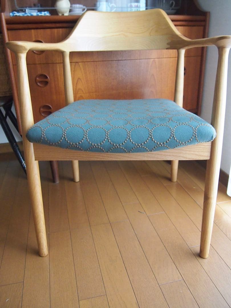 ＿さん専用 ミナペルホネン アームチェア ハンドメイド タンバリン 生地 椅子