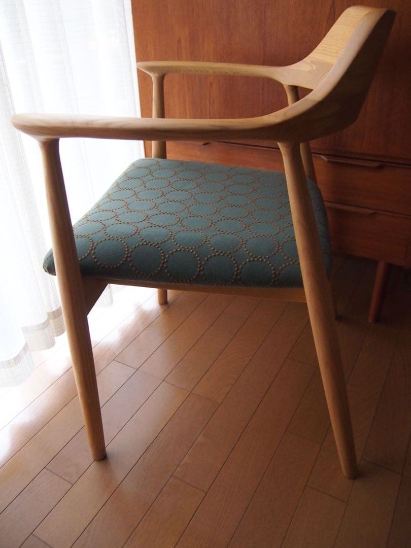 ＿さん専用 ミナペルホネン アームチェア ハンドメイド タンバリン 生地 椅子