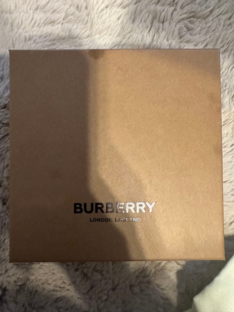 BURBERRY チェックナイロンヘッドバンド