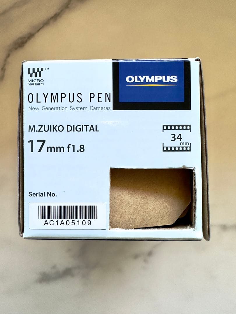 [美品]OLYMPUS M.ZUIKO DIGITAL 17mm f1.8