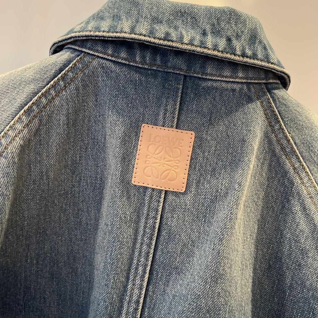 ロエベLOEWEトラペーズデニムジャケットGジャン❤️滝沢真規子タキマキ