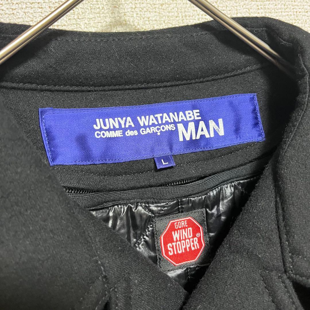 美品　ジュンヤワタナベ　コムデギャルソン マン　ライナー　カシミヤ　ピーコート