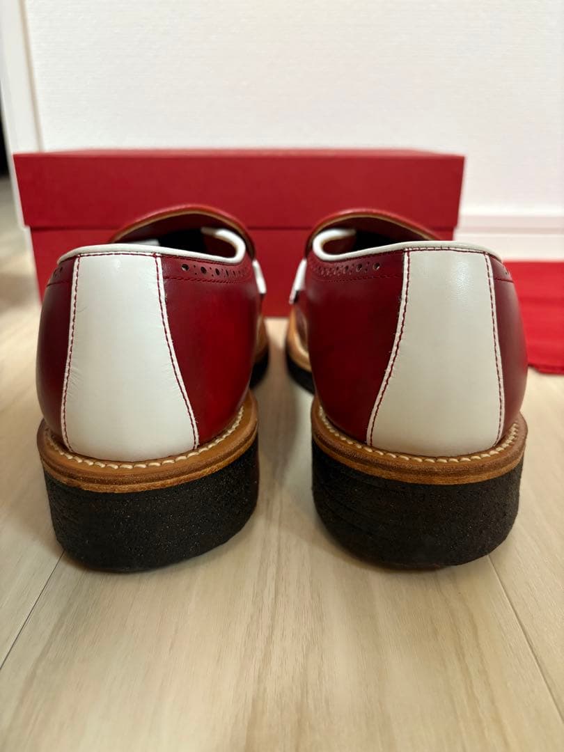 新品未使用　R.J.B × フラットヘッド　プレミアムローファー　サイズ7