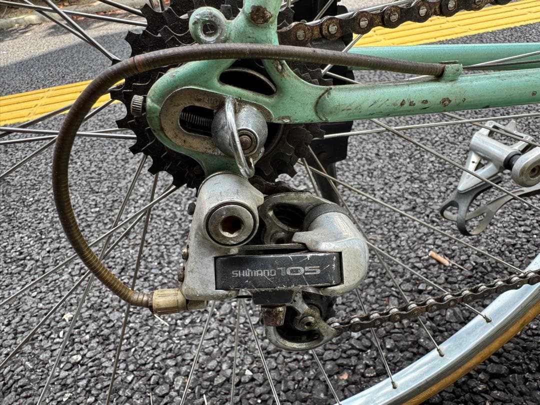 80s 700c ロードバイク 昭和レトロ シマノ ビンテージ