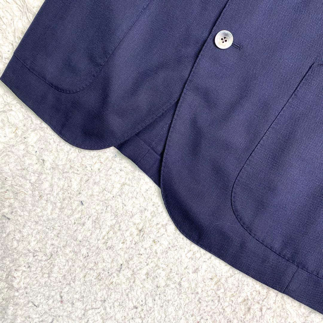 良品✨ボリオリ テーラード Dover シェルボタン アンコン ネイビー L