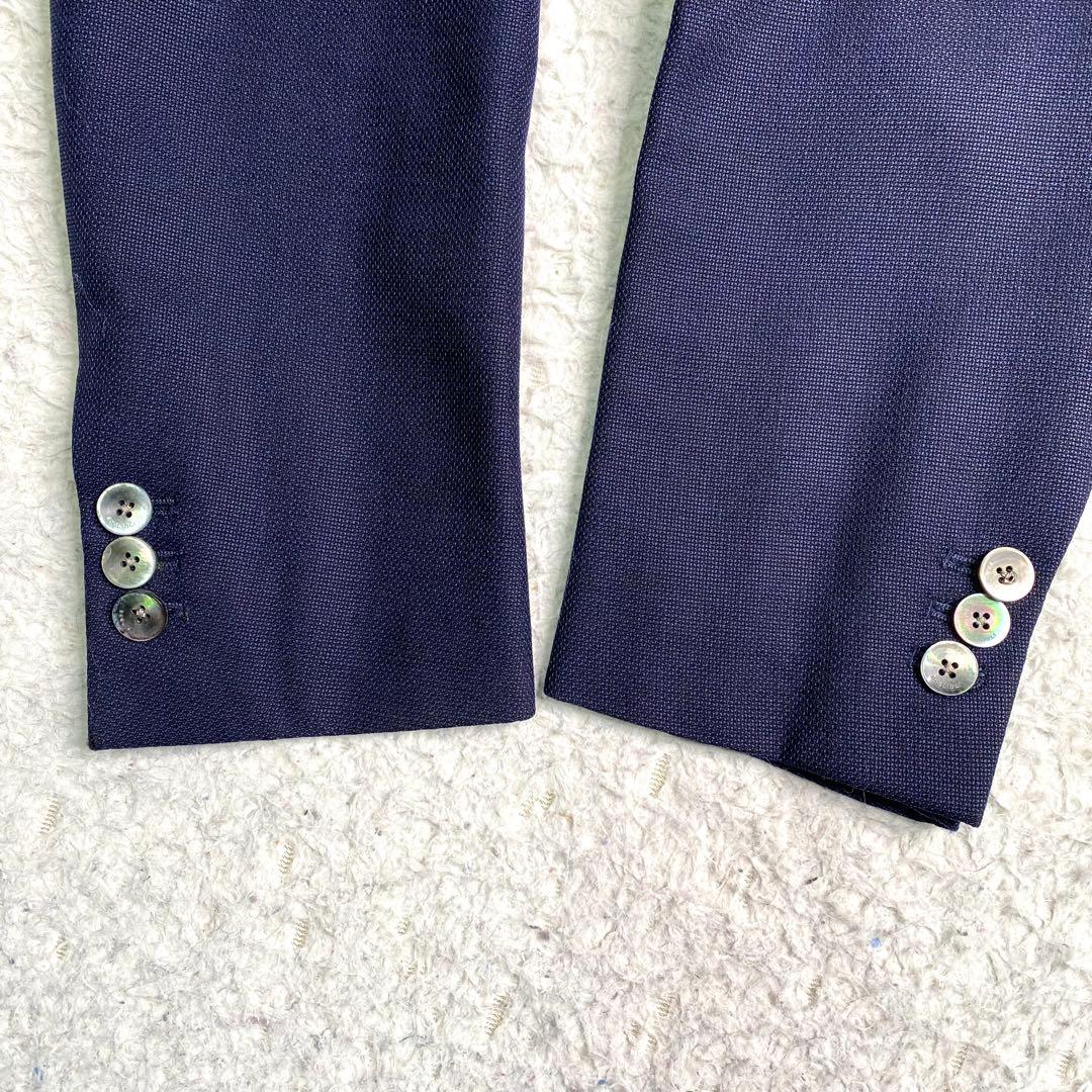 良品✨ボリオリ テーラード Dover シェルボタン アンコン ネイビー L