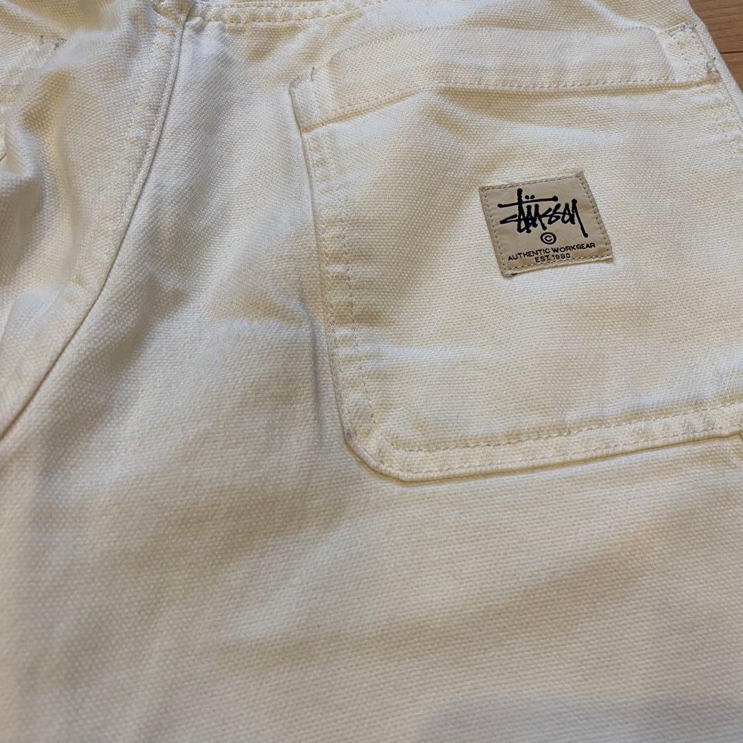 Stüssy ワークパンツ サイズ28 ホワイト