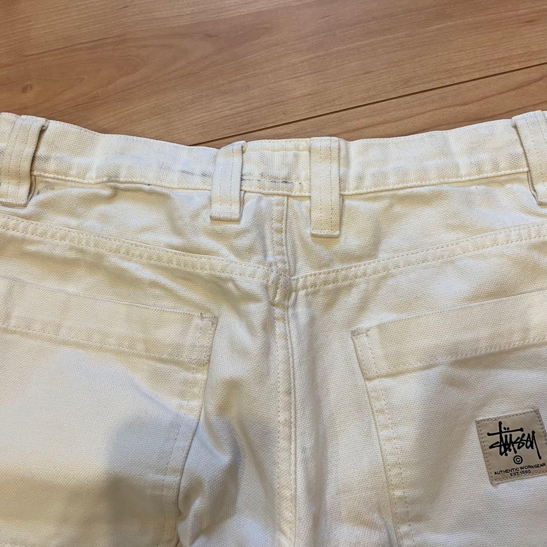Stüssy ワークパンツ サイズ28 ホワイト