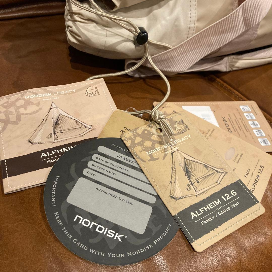 新品未使用　国内正規品　NORDISK Alfeime 12.6 　アウトレット