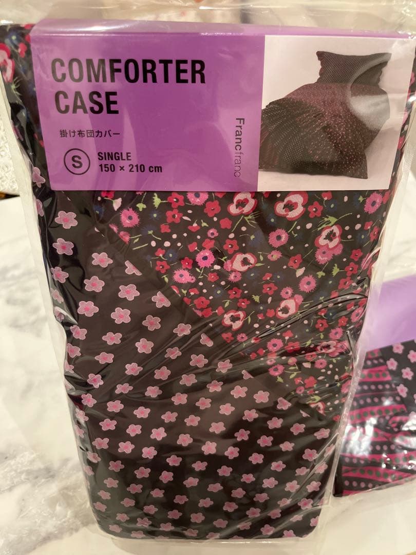 ANNA SUI × フランフラン 新品未開封　シングルかけ布団カバー 枕カバー