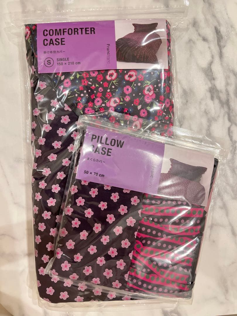 ANNA SUI × フランフラン 新品未開封　シングルかけ布団カバー 枕カバー