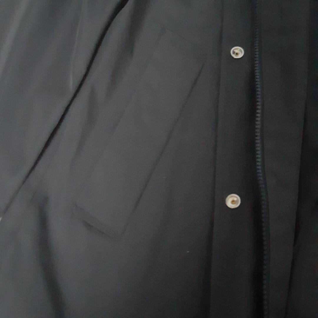 AIGLE フード付き黒コート