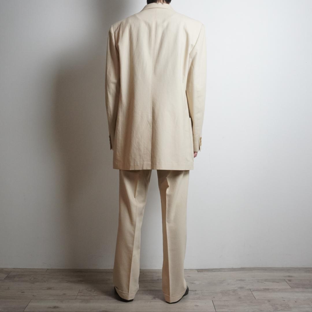 Paul Stuart リネン混コットン素材セットスーツ ベージュ/VW170