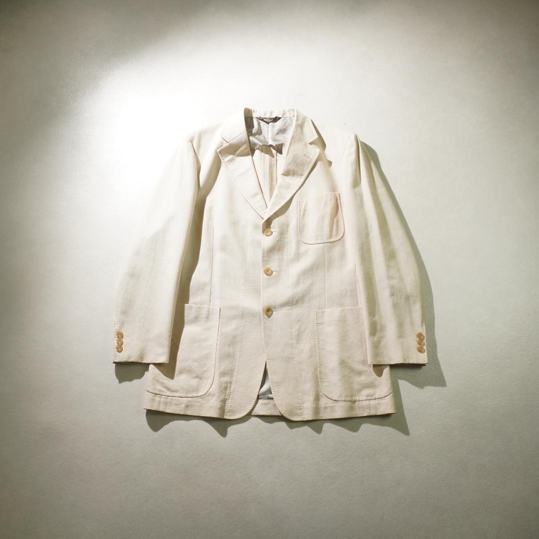 Paul Stuart リネン混コットン素材セットスーツ ベージュ/VW170