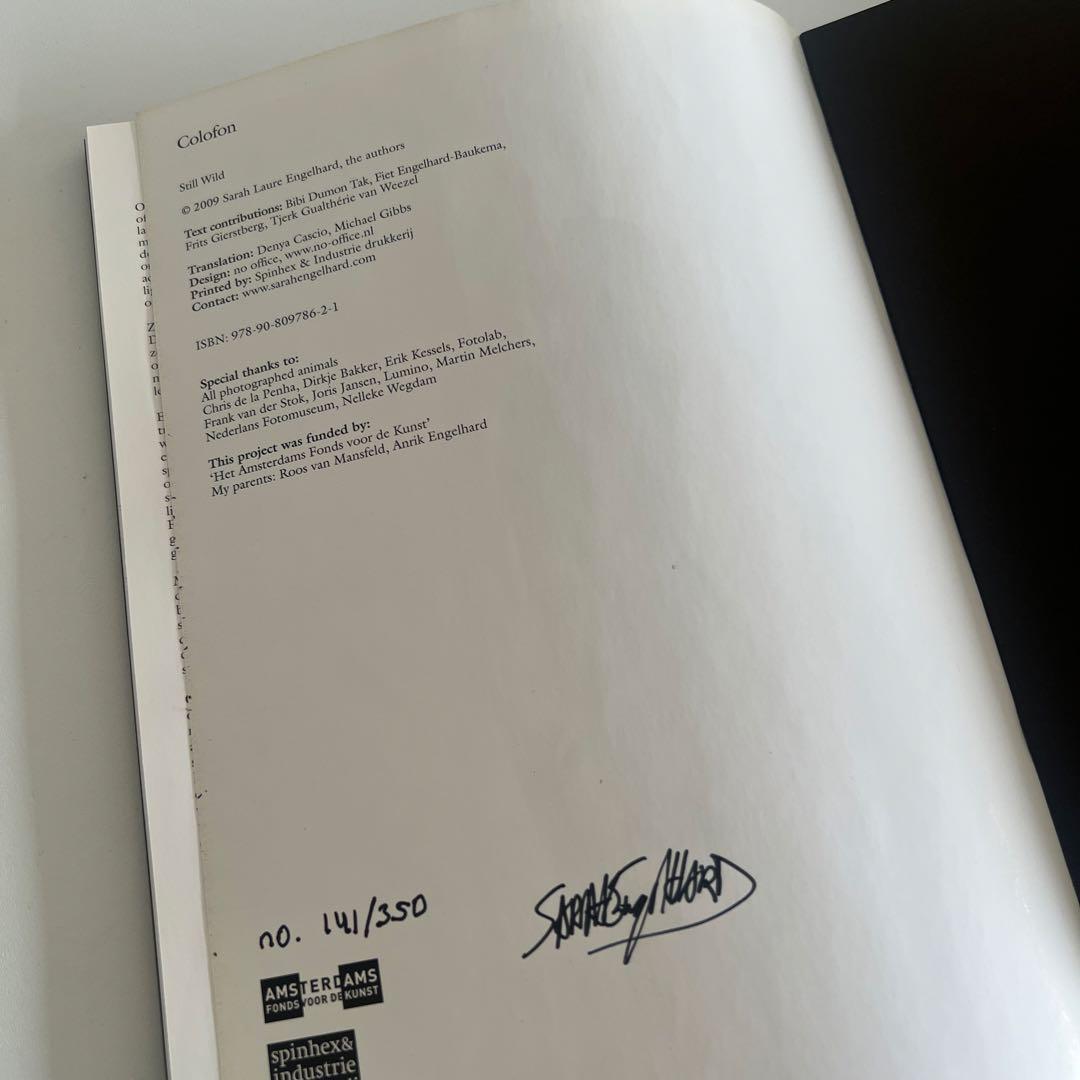 Still Wild サラ・ローレ・エンゲルハルド サイン入り