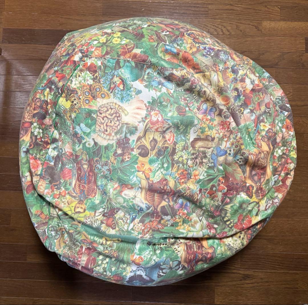 アンダーカバー UNDERCOVER ソファークッション マルチ柄