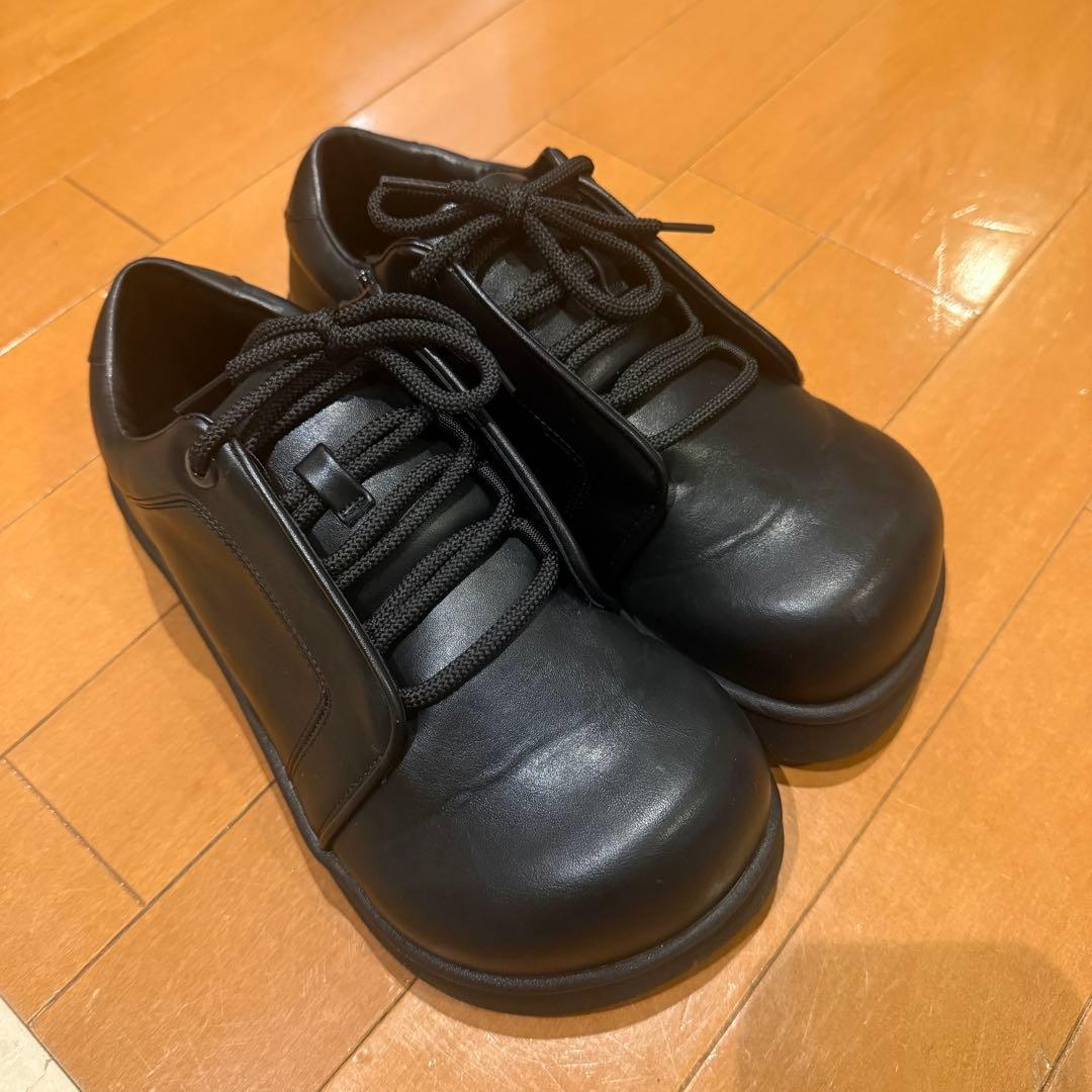 【正規品】ラクバキ　Racbaki コートスニーカー 黒 M