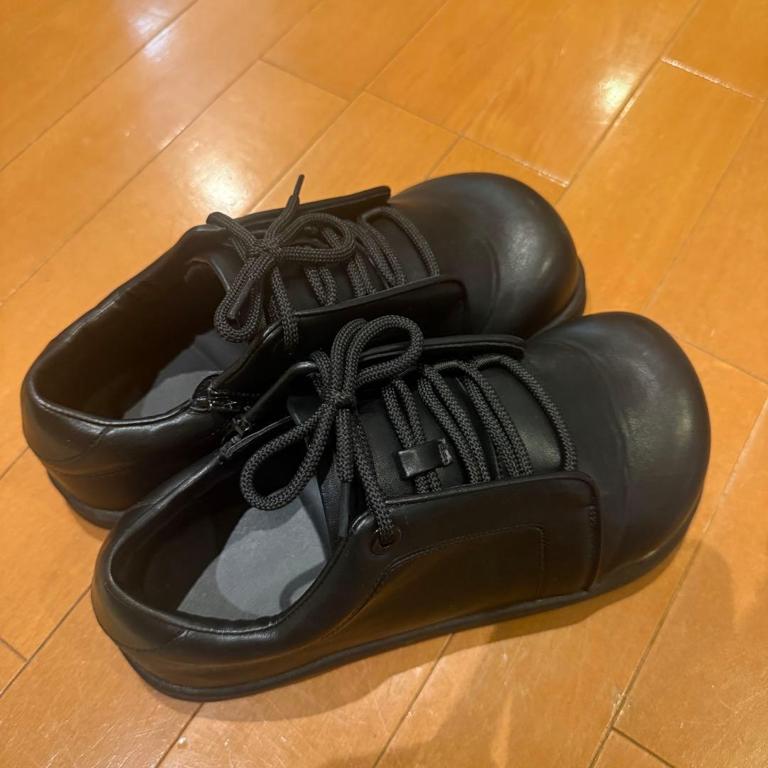 【正規品】ラクバキ　Racbaki コートスニーカー 黒 M